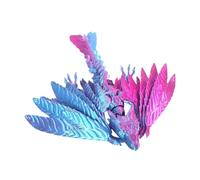 Juguete Fidget de Dragón Impreso en ,Juguete Impreso en de Dragón - Juguete para aliviar el estrés - Estatuas articuladas de dragón en Miniatura, Juguetes de Escritorio de Oficina para niños y ad