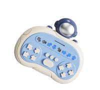 Juguete Fidget Juego de Push, Juego de empuje rápido, Juego de Pop Fidget, Juegos Portátiles Pop Toys, Juego Brillante de Burbujas en Forma Linda Juguetes Anti-Stress para