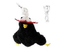 Juguete Flying Bird Cat - Toy de simulación automática, provocación de dispositivos de hierba gatera | Motaje realista para pequeños gatos grandes grandes ejercicios de entretenimiento de tiempo de ju