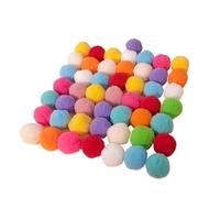 Juguete for gatos Juguete interactivo divertido Pelota de peluche Lanza una pelota que rebota silenciosamente for provocar al gato Mini juguete creativo for disparar Suministros for mascotas(30 3cm ba