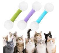 Juguete for Gatos Q-Tip, Bastoncillos Grandes for Gatos, Bastoncillos Gigantes for Gatos, Bastoncillos Algodón for Gatos Interior, Juguetes for La Dentición Gatitos, Divertidos Interactivos(3PCS-#B)