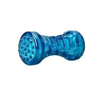 Juguete for mascotas resistente a mordeduras, hueso for cepillo de dientes, juguete resistente for perros, juguete interactivo for cachorros, hueso de goma for masticar for cachorros.(Blue-small)