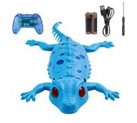Juguete Gecko Con Control Remoto - Gecko De Pared Para Escalar | Rastreador Con Luz ABS, Juego De Acción Interactivo Ďe Modo Ģecko, Dispositivo Educativo Đe Entretenimiento Para Desarrollar Habil