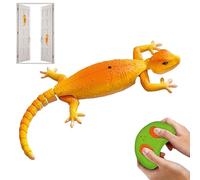 Juguete Gecko para escalada en pared, gadget realista de control remoto - Robots Geckos Rampants de Pared - Para Entretenimiento Familiar Interior Actividad Divertida Curiosidad Niñas Niños De