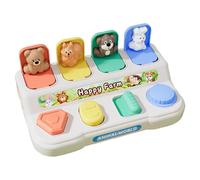 Juguete genérico Cause and Effect Toy, Animal Design Interactive Toy, Developmental Toys for Kids, Educational Pop Toy, Animal Design Cause and Effect Toy Educational Interactive Toys for Kids