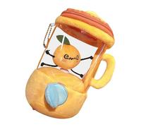 Juguete genérico de plush, con diseño de frutas y batidoras, giratorio, con cadena de arrastre suave, colección para niños y niñas, sofá, 3,94 x 3,54 x 6,3 pulgadas, 1 pieza