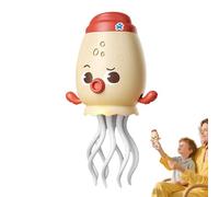 Juguete genérico de pulpo automático - Pulpo musical con evitación automática - Robot musical interactivo recargable USB para interacciones entre padres e hijos