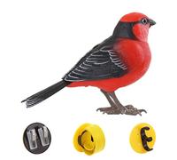 Juguete genérico para pájaros, figuras de aves de juguete, animal doméstico electrónico de oficina realista con interacción hablando para niños pequeños utilizable al aire libre para viajes y sala