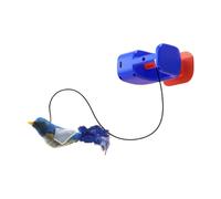 Juguete giratorio automático de gato con luz de 125 g, colgante azul 1