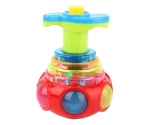 Juguete Giratorio: cinético clásico para Juegos sensoriales | Trompos iluminados para niños, trompos con luz LED, juguetes de giroscopio, recuerdos de