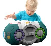 Juguete giratorio con frijoles mágicos, frijoles mágicos para niños | Juguete sensorial de manos Fidget Cubo educativo giratorio de 360 grados para aprender y educar para niños