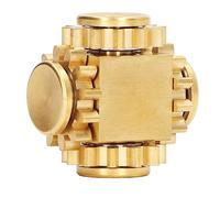 Juguete Giratorio de conexión de Engranaje de latón, rodamiento de Alta Velocidad, Alivio del estrés en los Dedos, Juguete para TDAH, ansiedad, Oficina, Viajes, meditación,