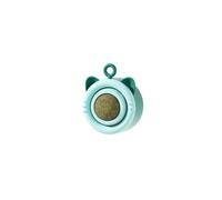 Juguete giratorio for gatos con bola de hierba gatera que rechina los dientes, limpia los dientes, resistente a las mordeduras, agallas fijas, fruta, gato, lamerse por sí mismo, suministros divertidos