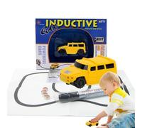 Juguete inductivo para coche y camión - Vehículo automático con seguimiento de líneas Mini Juguete | Nuevo regalo Juguete interactivo MINT con sensor óptico Juguete educativo - Para niños