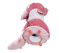 Juguete Infantil con Ruedas Inflable para el Desarrollo de Habilidades Motoras Rodillo para Pasar el Tiempo Boca Abajo para Actividades de Gateo Juguete Portátil de Tela Suave para Uso Al