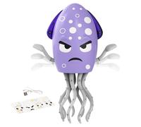 Juguete infantil Pulpo - Criatura marina musical tambaleante, iluminación LED brillante, bordes redondeados y lisos, gadget educativo para | Participación sensorial del desarrollo temprano