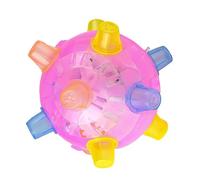 Juguete inflable para mascotas - Bola bailando, juguete interactivo flash para perros | Bola rodante suave de música activa, rompecabezas creativo enriquecimiento brillante juguetes para perros, gatos