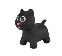 Juguete inflable universal Hoppimals gato negro con bomba T-TFF-NN163