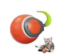 Juguete inteligente de bola rodante - Dispositivo de entretenimiento para mascotas | Con luz LED y movimiento aleatorio, perfecto para mantener a tu mascota activa y feliz, ideal para los C