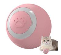 Juguete Inteligente Para Gatos - Pelota Automática Con Luces LED Recargable USB | Bola Móvil 4,3cm ABS Silicona Con Ruedas Rodamiento Activo Batería 150mAh Carga 1h Estimulación Mental Ejercicio