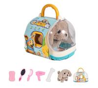 Juguete Interacción Lujoso para Bebé Aprenda A Rastrear Simulación Electrónica Perros Cría Mascotas Barking & Walking Toy Kids Regalo