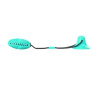 Juguete interactivo con ventosa para perros para tirar de la guerra, bola dispensadora de golosinas para masticadores agresivos, juguete masticable tambaleante para cachorros y perros pequeños,