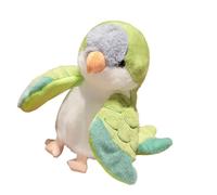 Juguete interactivo de marionetas de mano de loros de felpa para niños pequeños, juego de rol imaginativo, narración de historias, educación y diversión familiar, juguete de marioneta de mano cómodo