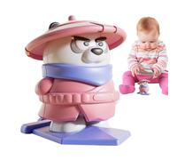 Juguete Interactivo De Panda De Cuerda: Divertido Modelo De Mecanismo De Relojería De Animales De Dibujos Animados, Accesorio Educativo Para El Tiempo De Juego Preescolar | Juguete De Estilo Tradicion