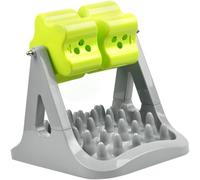 Juguete Interactivo de Rompecabezas de Comida para Perros, Dispensador de Alimentos Giratorio, Alimentador Lento, Juguete Interactivo para Mascotas para Entrenamiento y Enriquecimiento Perros y Green