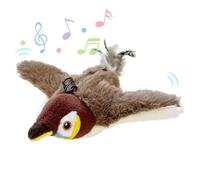 Juguete interactivo eléctrico recargable, juguete de peluche para pájaros, imitación de canto de pájaro, juguete deportivo, juguete bailarín, resistente al desgaste, diversión
