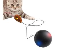 Juguete interactivo genérico para gatos - Recargable Smart Automatic Moving,Bored Cat Rolling,for Kitten Puppy Dog Play Ejercise Enriquecimiento Estimulación interior al aire libre