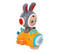 Juguete Interactivo Iluminado para bebé con Música y Luces Coloridas para Gatear y Pasar el Tiempo Boca Abajo, Material ABS Educativo para Niños Pequeños