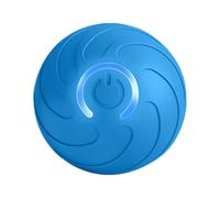 Juguete interactivo inteligente para mascotas: bola de rebote de rodaje automático, bola ligera activada al tacto | Bola rodante de larga duración, bola de luz LED duradera