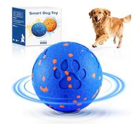 Juguete interactivo inteligente para perros, rotación automática, juguetes masticables rebotantes, material E-TPU, IPX7 impermeable, bola rodante activa para perros medianos y grandes, los mantiene