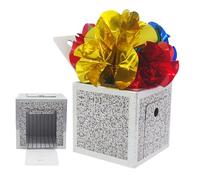 Juguete Interactivo Magic Box, vacía portátil, con Mecanismo Secreto, Juguete Mago, Bordes Lisos, Herramienta de Rendimiento mágico con Operaciones fáciles, Juego de