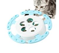 Juguete interactivo para gato, juguetes de enriquecimiento de gatos | Whack Mole Cat Feeder | Enriquecimiento de gatnip, Ultra Fun Smart Teaser, Kitten Game para el ejercicio mental y físico