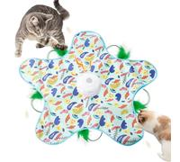 Juguete interactivo para gatos autoempleo, recargable, juguete eléctrico de inteligencia para gatos con canto de pájaros, juguete interactivo para gatos de todas las edades (D)