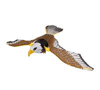 Juguete Interactivo para Gatos con Forma de águila, Sonido Realista, Luz, Juguete Automático para Gatitos y Pájaros para Juego Ininterrumpido, Promoción del Ejercicio, Lona de Plástico, 1 de