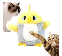 Juguete Interactivo Para Gatos Con Pájaro Cantarín | Accesorios Interactivos Recargables USB Para Gatos - Juguetes Para Gatitos Con Chirrido Automático | Para Mascotas y Uso en Interiores del Hogar