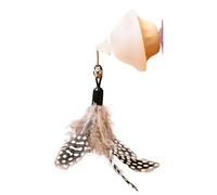 Juguete Interactivo Para Gatos De Interior,Desmontable Resistente a la Masticación | Juguete De Presa Con Retracción Automática,Para Razas Pequeñas, Medianas, Grandes, Dormitorio, Estudio, Patio y Bal