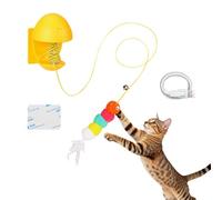 Juguete Interactivo Para Gatos En Interior,Teaser Eléctrico Brillante Anti-Aburrido Para Animales | Juguete Interactivo Para Gato Interior Retractable,Destinado A Razas Pequeñas Medianas Grandes Salón