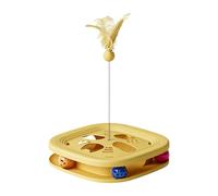Juguete Interactivo Para Gatos Juego De Laberinto Antideslizante Con Bolas