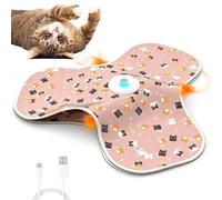 Juguete interactivo para gatos, juego silencioso, avances ocultos en movimiento con diseño recargable, equipo de actividad estimulante para esquina de apartamento, sala de tiempo, accesorio de