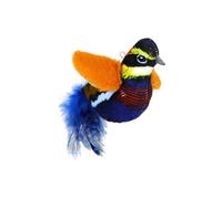 Juguete interactivo para gatos - Juguete de peluche para gatos, canto de pájaro | Juguete flotante para gatos, pájaro chisporroteante duradero para entrenamiento, gatos para jugar solos, gatitos