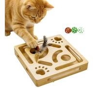 Juguete Interactivo para Gatos, masticable Resistente a Las mordeduras, de de, Juego de Cerebro felino, Dispositivo de Juego de Movimiento, desafío de golosinas, Actividad de