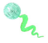Juguete interactivo para gatos, pelotas de saltar para gatos, juguete interactivo para gatos, pelota de saltar con cola | Magic Worm Bouncy Balls Cats Teaser Toys ayudan a relajar y consolar a su