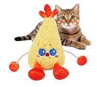 Juguete Interactivo Para Gatos - Peluche Oscilante, Juguete Activado Al Toque, Juego De Caza Estimulante | Entretenimiento De Peluche Con Juego Inteligente De Gatos, Instinto De Caza En Nosotros