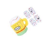 Juguete interactivo para mascotas con función de esconder y buscar, sonido crujiente para estimular la mente, masticar de forma segura, fácil de limpiar, juguete de cerebro