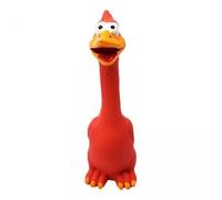 Juguete Interactivo para Mascotas Juguete para Pollo Squeaker Mascota Material Látex No Tóxico Adecuado para Reducir Ansieda, 3 Piezas