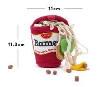 Juguete Interactivo para Olfatear Perros con Forma de Fideos para Aliviar el Estrés y la Curiosidad, Diseño Portátil, 1,3 X 11 Cm, Juguete de Entrenamiento para la Nariz de Cachorros